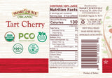Smart Juice Organic Tart Cherry Juice - 33.8 fl oz (1L) - (Pack of 6) 100% Juice Not From Concentrate