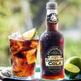 Fentimans Sparkling Curiosity Cola - Healthy Soda, All Natural Soda, Craft Soda with No Artificial Flavors, Preservatives, or Sweeteners, Botanically