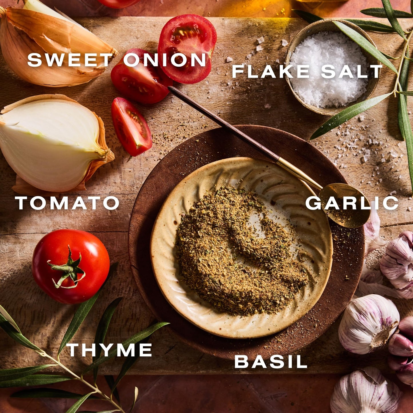 Dalkin & Co. Tuscan, Herbs, Garlic, Tomato & Red Pepper Blend, Italian-Inspired Cooking Seasoning for Pantry & Kitchen, Eco Friendly Reusable Jar