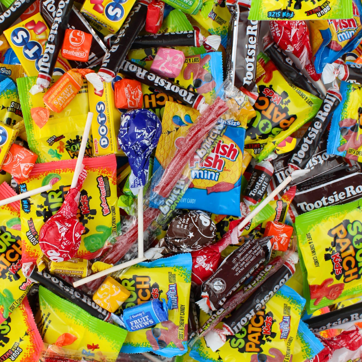 Assorted Candy Variety Pack, Bulk Individually Wrapped, Pinata Candy, 6 lb