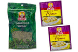 AJIACO KIT - Guascas El Rey, Dehydrated Herbs and El Rey Ajiaco Seasoning - INCLUDES One Bag of El Rey Guascas and Two Bags of El Rey Ajiaco