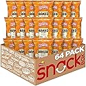 Baked Ruffles Potato Chips, Cheddar & Sour Cream, 1.125 oz Bags, (64 Pack), 50% Less Fat, Gluten Free, No Artificial Flavors, No Colors from