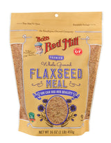Bob's Red Mill Flaxseed Meal, 16oz (Pack of 1) - Gluten Free, Non GMO, Vegan, Paleo Friendly, Keto Friendly, Kosher