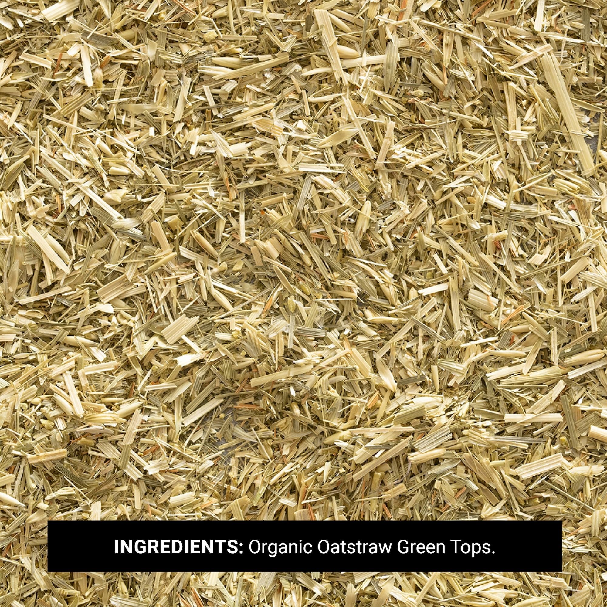 Frontier Co-op Organic Oatstraw Green Tops, Cut and Sifted - Oat Straw Herb for Tea, Bath, Wellness Use - Kosher | 16 Ounce (Pack of 1)