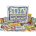 RETRO CANDY YUM ~ 1936 90th Birthday Gift Box of Nostalgic Candy from Childhood for 90 Year Old Man or Woman Born 1936