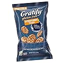 Osem Gratify Gluten Free Everything Thins - Gratify Gluten Free Pretzel Crisps, GF Party Snack Bags, Thins with Onion & Garlic Seasoning - 10.5 oz Bag