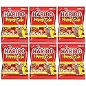 Haribo Happy Cola Gummy Candy Pack of 6 (5oz Bags) American Dulces Candy Pack for Halloween, Easter & More in a King of Sweets Bulk Bag