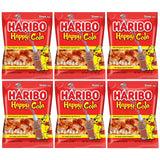 Haribo Happy Cola Gummy Candy Pack of 6 (5oz Bags) American Dulces Candy Pack for Halloween, Easter & More in a King of Sweets Bulk Bag