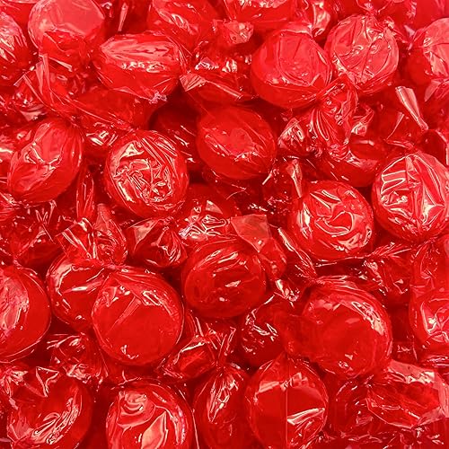 Cinnamon Discs Hard Candy | 1 Pound Bag | Cinnamon Candy | Hard Candies Individually Wrapped | Old Fashioned Candy for Office Bowls, Snacking