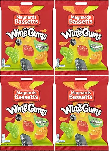 Maynards Bassetts Wine Gums £1 Sweets Bag 165g Pack of 4