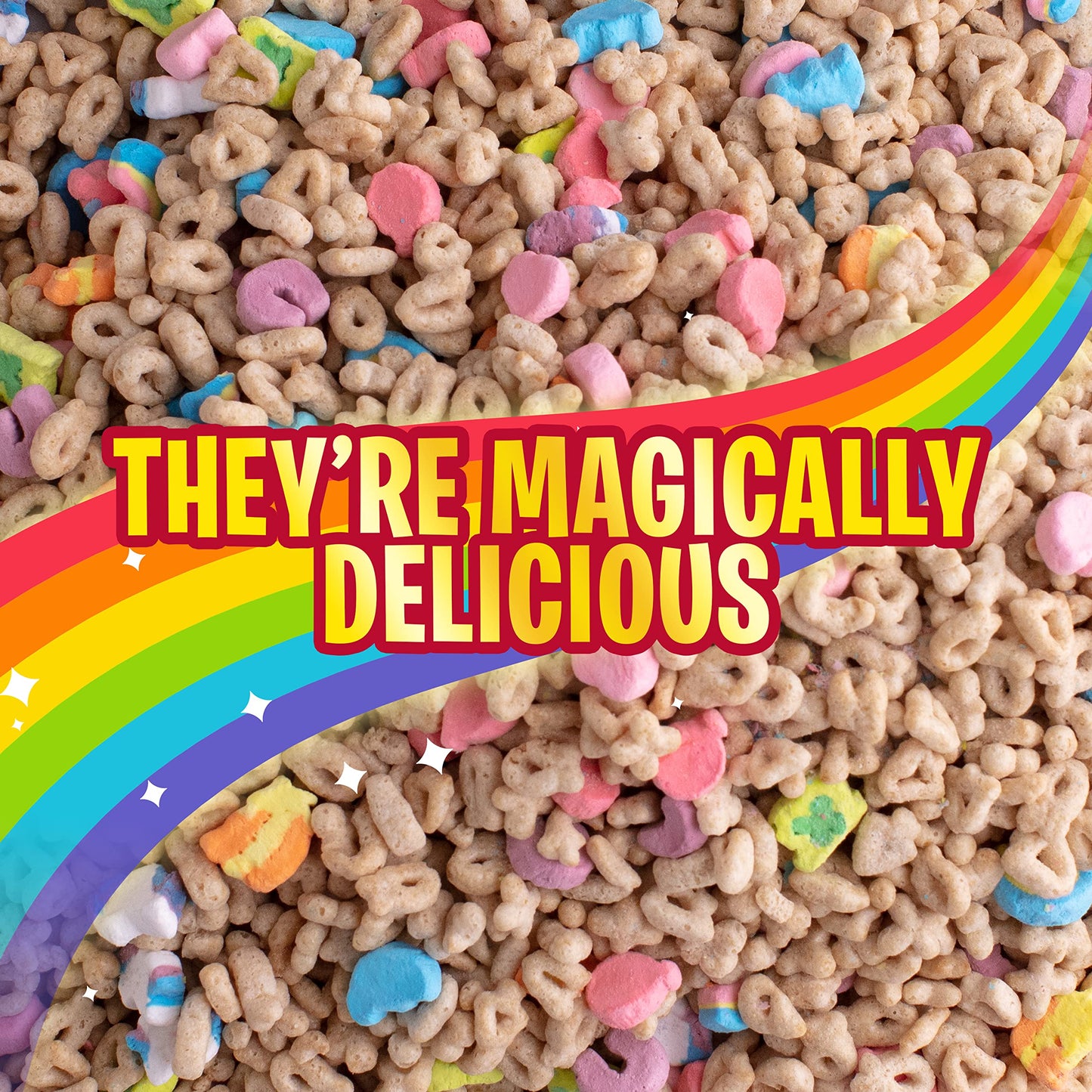 Lucky Charms Honey Clovers Breakfast Cereal, 19.7 oz