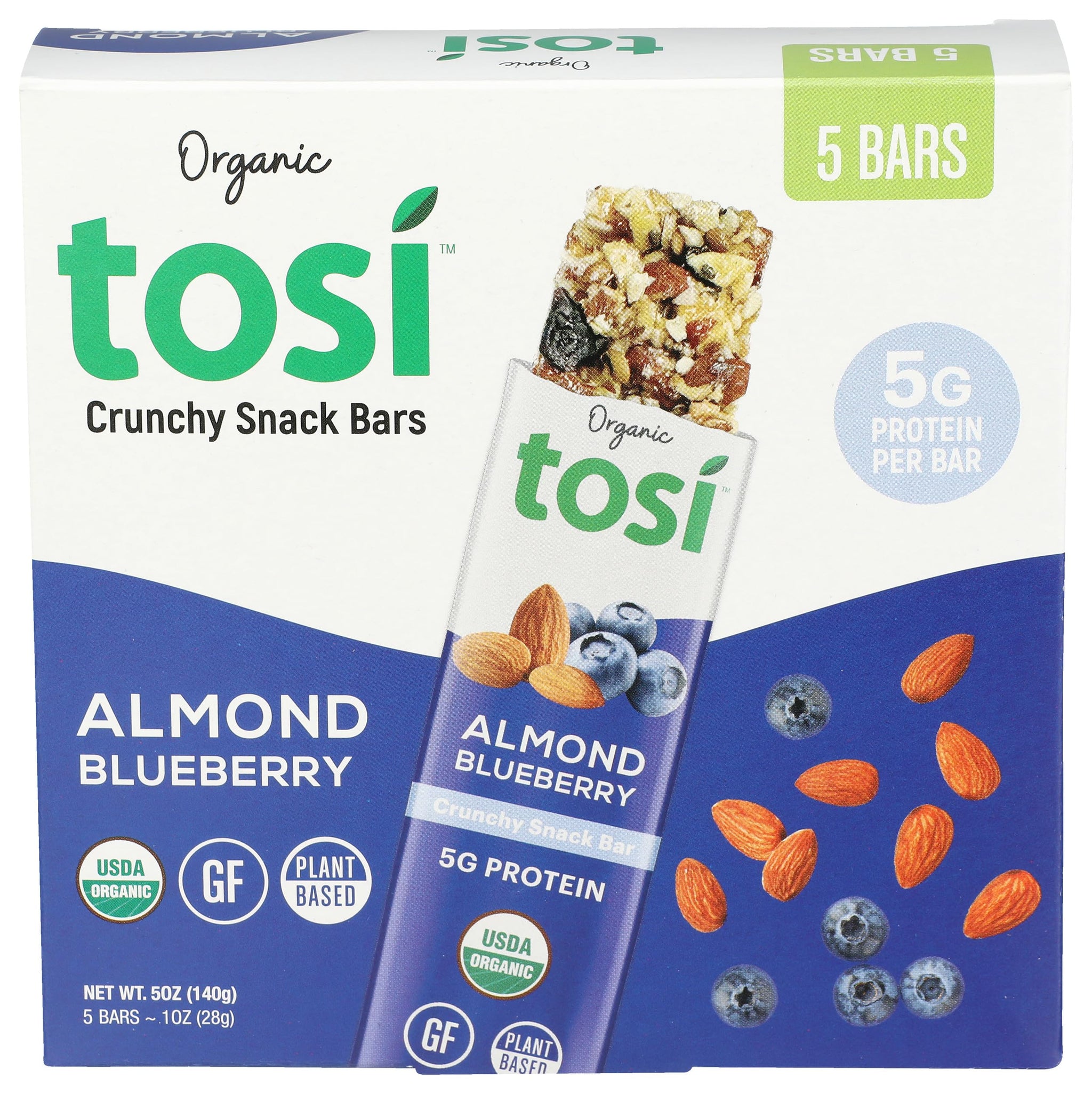Tosi, Superbites Almond Blueberry Organic, 4 Ounce