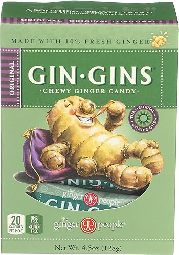 The Ginger People Original Gin Gins Chewy Ginger Candy - 4.5 oz