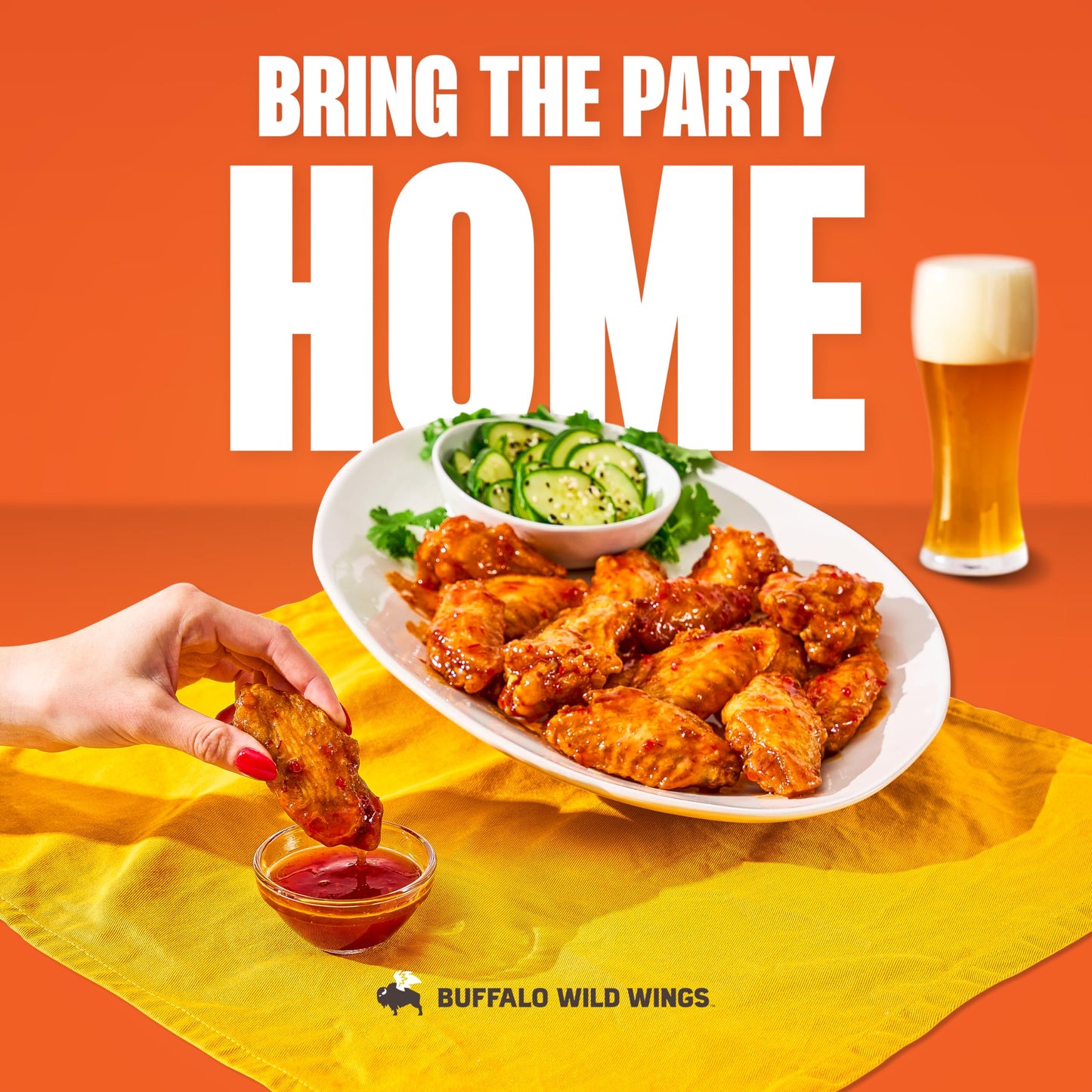 Buffalo Wild Wings Asian Zing Sauce, 12 fl. oz., Perfect Dipping Sauce, Chicken Marinade, Stir Fry Sauce and Wing Seasoning, Delicious Chili Pepper
