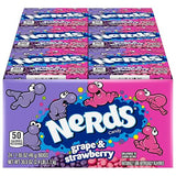 Nerds Candy, Grape & Strawberry, 1.65 Ounce Treat-Size Theater Candy Boxes (Pack of 24)