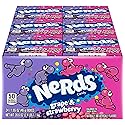 Nerds Candy, Grape & Strawberry, 1.65 Ounce Treat-Size Theater Candy Boxes (Pack of 24)