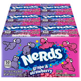 Nerds Candy, Grape & Strawberry, 1.65 Ounce Treat-Size Theater Candy Boxes (Pack of 24)