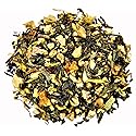 Nelson's Tea - Ginger Orange Peach - Loose Leaf Tea - Sencha green tea, green tea, ginger root, orange peel, dried peaches, and marigold petals