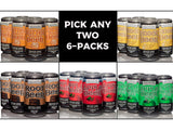 Mix & Match Custom Multipack | SodaBeers Brewing Co | Alcohol-Free, Crafted Sodas Made With Natural Flavors and Real Sugar, Refreshing Fruit Beverages
