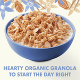 Cascadian Farm Organic Granola, French Vanilla Almond Cereal, Resealable Pouch, 11 oz