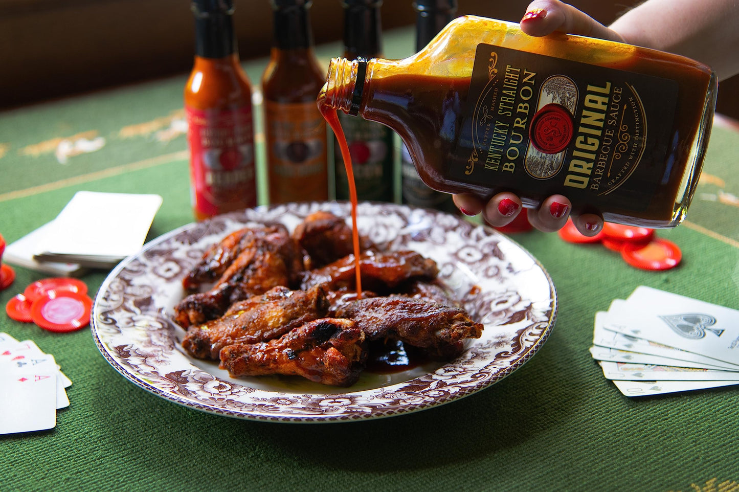Kentucky Straight Bourbon Barbecue Original | Perfect for Grilling | Condiment for Chicken, Ribs, Veggies | Rich & Savory Flavor | 12 Fl Oz