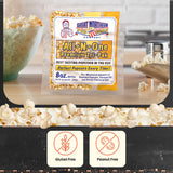 Movie Theater Style 40-Count Popcorn Packs - Pre-Measured 8-Ounce All-in-One Kernel, Salt, Oil Packets for Popping Machines by Great Northern Popcorn