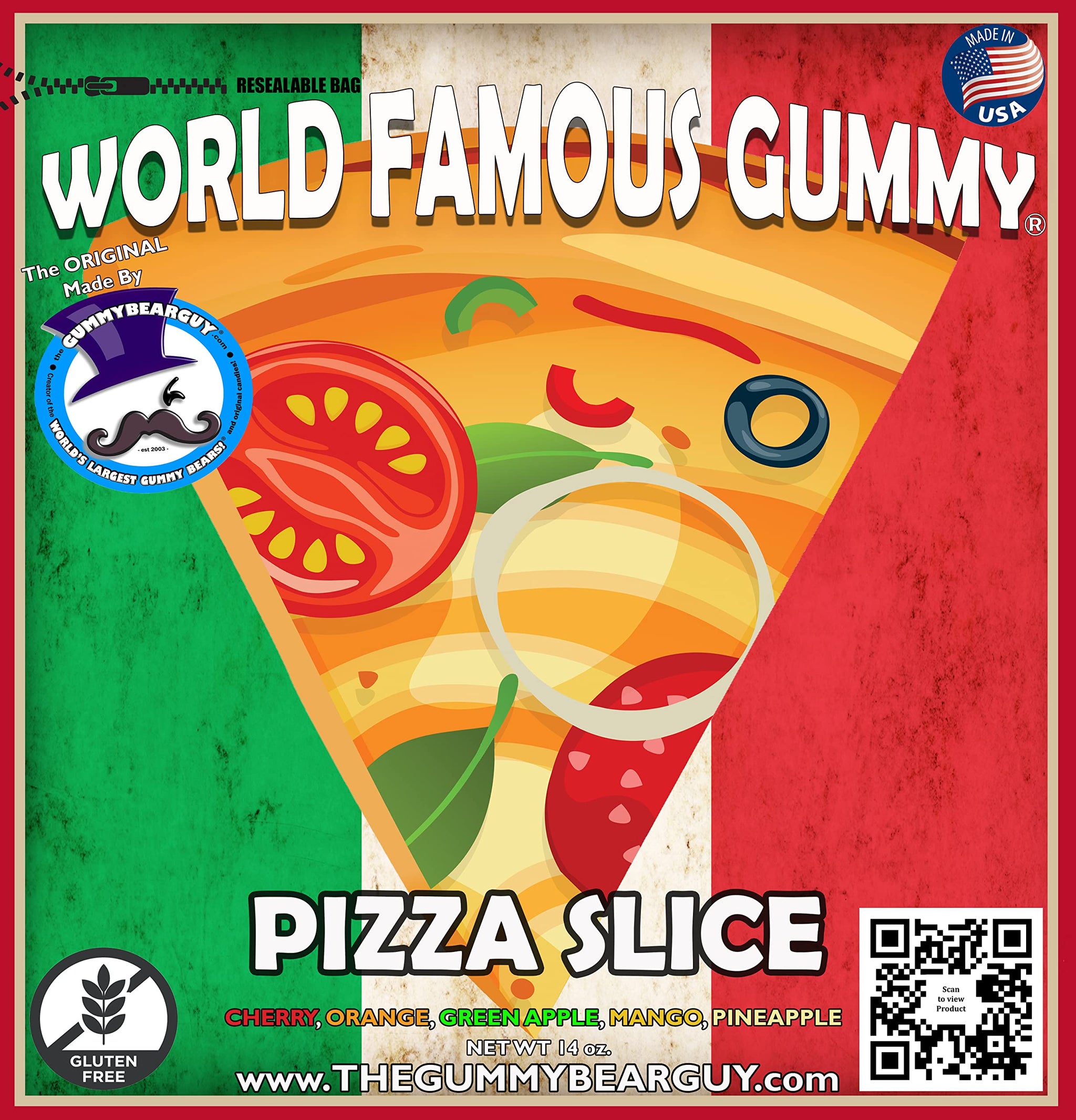 Gummy Pizza Slice
