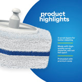 CleanGenius Disposable Prefilled Toilet Cleaning Scrubbers (30 Count)
