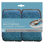 Sophisti-Clean Multipurpose Cleaning Sponges, Dual-Sided Sponges, Pack of 6