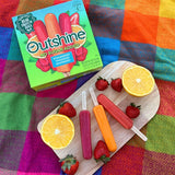 Outshine, No Sugar Added Strawberry, Tangerine & Raspberry Frozen Fruit Bars, 12 Count (Frozen)