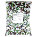 Chocolate Filled Mints, 5 Pound Bulk Candy (Approx. 375 pcs.), Chocolate Mint Candy, Chocolate Mints Individually Wrapped