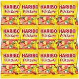 Haribo Fruit Salad Gummy Candy, 4 Ounce Bag (Pack of 12)