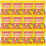 Haribo Fruit Salad Gummy Candy, 4 Ounce Bag (Pack of 12)