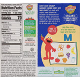 Earth's Best Organic Kids Snacks, Sesame Street Toddler Snacks, Organic Sunny Days Snack Bars for Toddlers 2 Years and Older, Blueberry with Other
