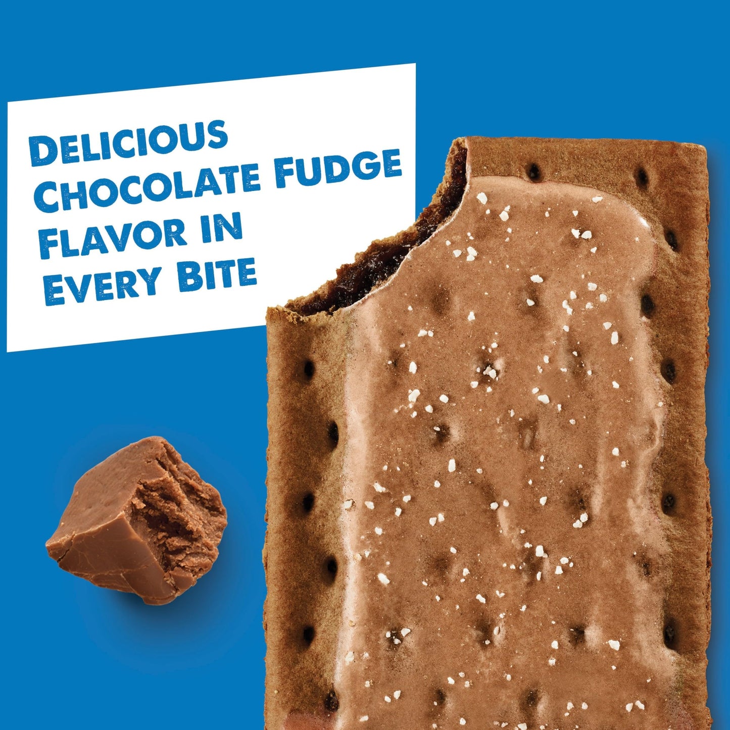 Pop-Tarts Toaster Pastries, Breakfast Foods, Kids Snacks, Frosted Chocolate Fudge (8 Pop-Tarts)