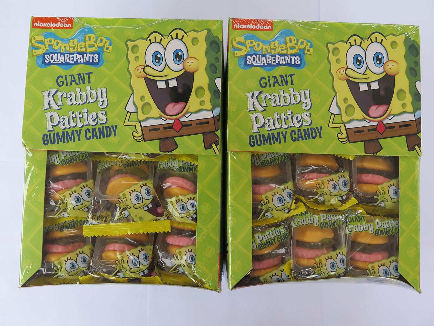 Giant Gummy Krabby Patties 0.63 OZ (72 Count) From Candy World.