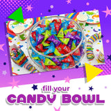 Popping Candy Assortment | 40 Mini Packs | Popping Rocks Candy Individually Wrapped | Sour & Sweet Assorted Fruit Flavors for Goodie Bags, Pinatas
