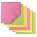 Mr. Pen Dish Cloths, 6 pcs, Reusable Paper Towels, Absorbent Kitchen Towels, Dishcloths for Kitchen, Cellulose and Cotton