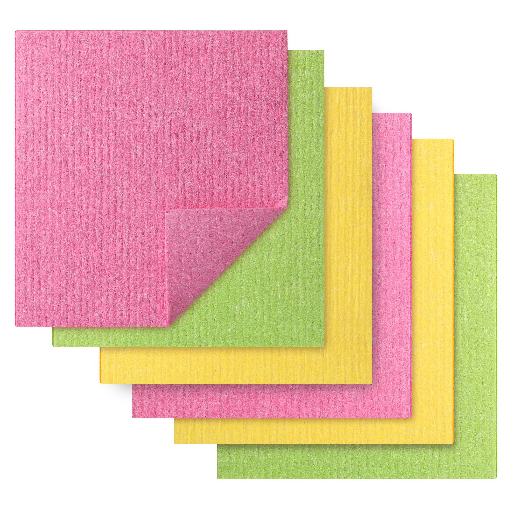 Mr. Pen Dish Cloths, 6 pcs, Reusable Paper Towels, Absorbent Kitchen Towels, Dishcloths for Kitchen, Cellulose and Cotton