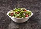 Sabert Pulp 32 oz Round Bowl, Certified Compostable, Recyclable, Disposable, Microwaveable, Reheatable, Durable, 300 Count