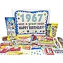 RETRO CANDY YUM ~ 1967 59th Birthday Gift Box Assortment of Nostalgic Candy from Childhood for 59 Year Old Man or Woman Born 1967