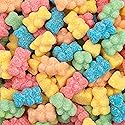 Neon Sour Gummi Bears Candy Bulk | 2-Pound Bag | Assorted Fruit Flavored Sour Gummies | Chewy Candy for Parties, Snacking, Buffets, and Dessert