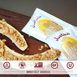 Honey Peanut Butter Squeeze Packs by Justin's, Gluten-free, Non-GMO, Responsibly Sourced, Pack of 10 (1.15oz each)
