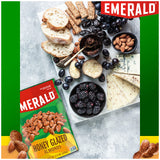 Emerald Nuts Honey Glazed Almonds (1-Pack), 5.5oz Resealable Bag, Kosher Dairy Certified, Non-GMO, Contains No Artificial Preservatives, Flavors or