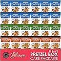 Pretzel Crisps Variety Pack - Bulk Assortment Snack Factory - Care Package Gift Box (24 Count)