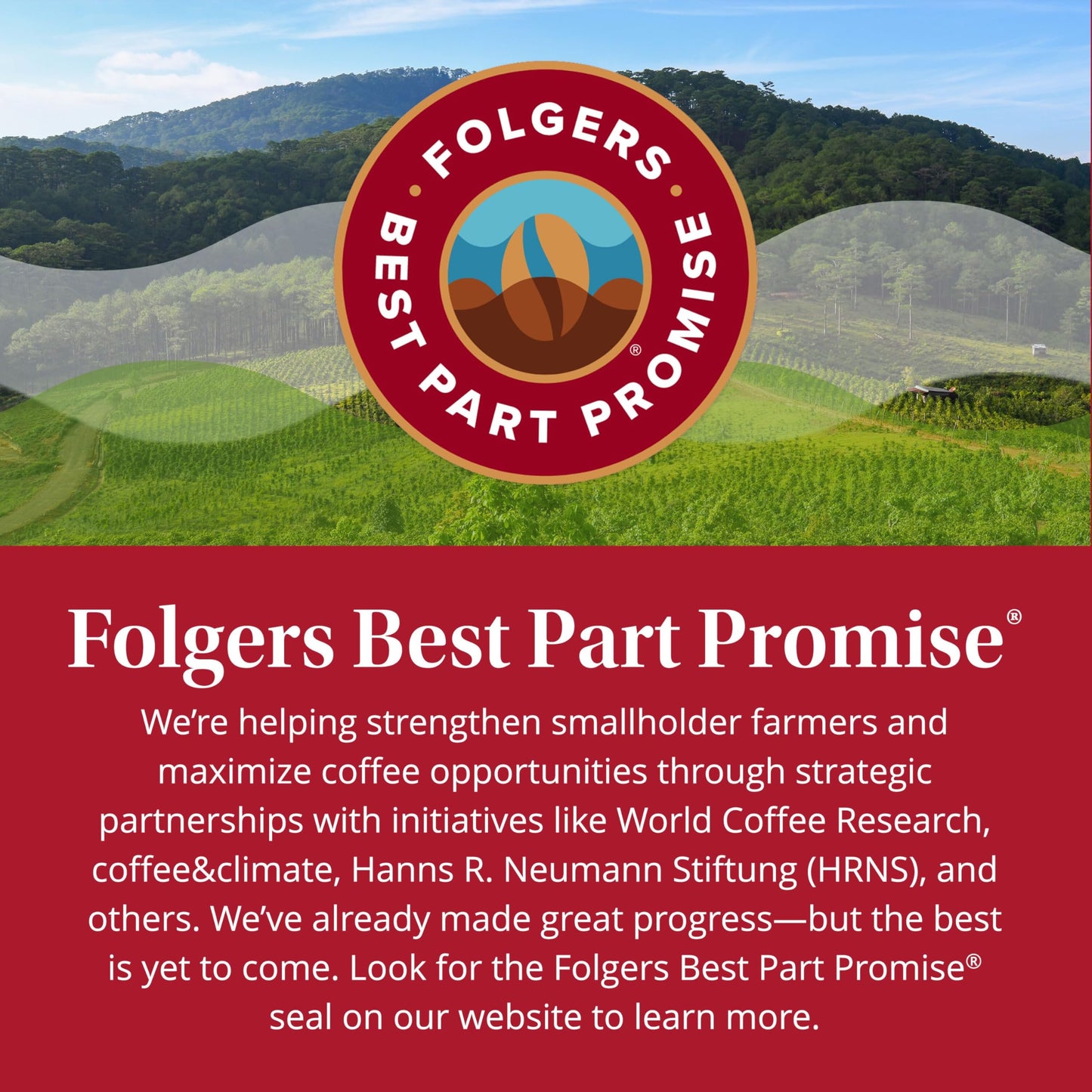 Folgers Classic Decaf Coffee, Keurig K-Cup Pods, 32 Count Box