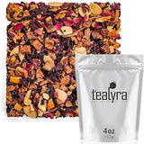 Tealyra - Sweet n’ Sour Cherry - Hibiscus - Beetroot - Pomegranate - Almond - Fruity Herbal Loose Leaf Tea - Caffeine Free - Hot or Iced - 112g