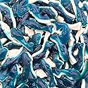 Blue Sharks Gummy Candy | 1 Pound Bag | Blue Raspberry and Marshmallow Flavor