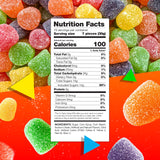 Gum Drops Jelly Candy | 1 Lb Bag | Assorted Fruit Flavors | Nostalgic Candy | Chewy Gumdrops in Strawberry, Orange, Grape, Lime & Pineapple | Old