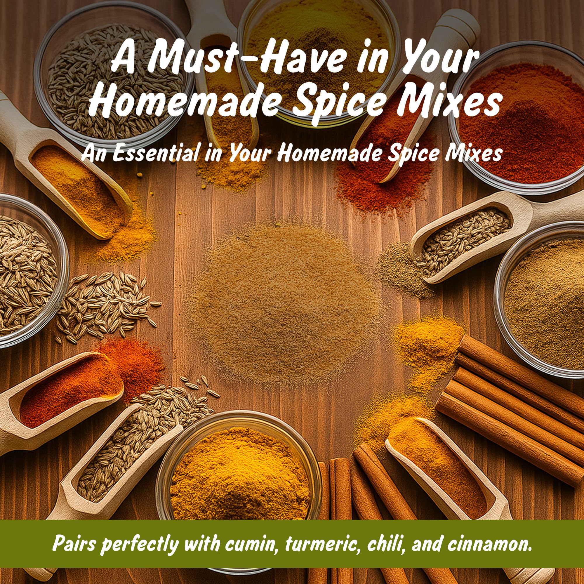 USDA Organic Coriander Powder (4 oz) - Spice Profile Freshly Ground Dhaniya & Cilantro Molido, Lab Tested for Purity
